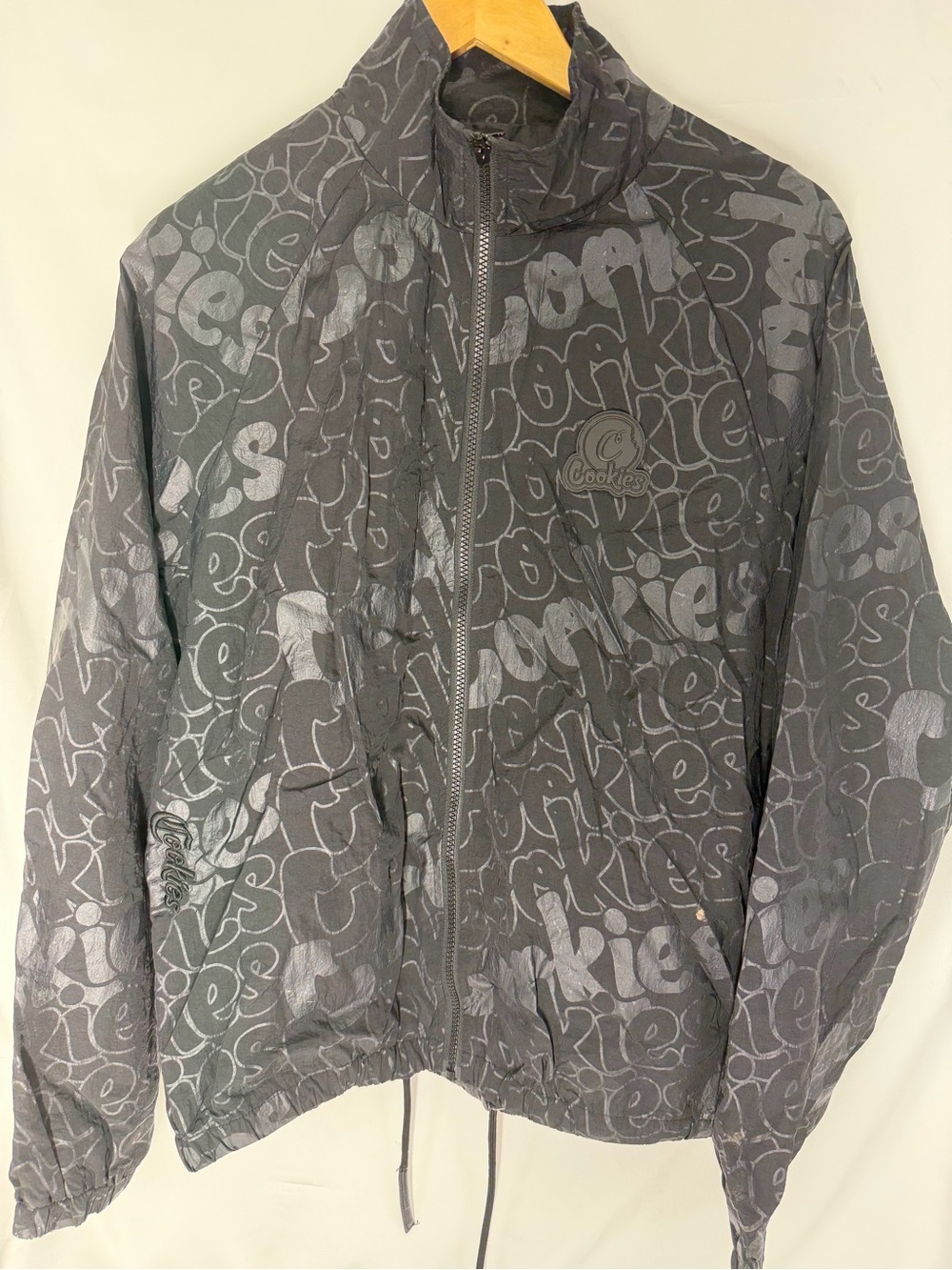 Cookies brand windbreaker jacket size L